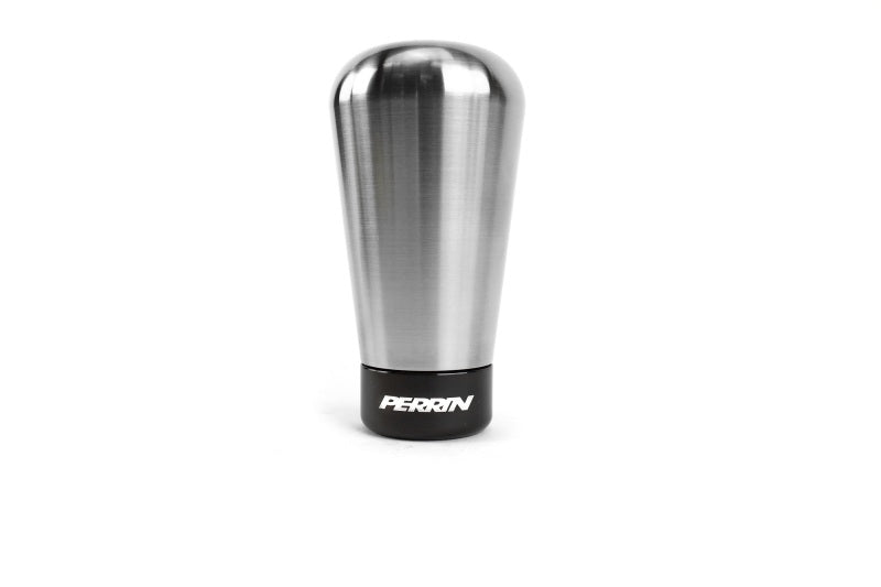 Perrin 15-21 Subaru WRX / 2022 BRZ/GR86 6-Speed Brushed 1.80in Stainless Shift Knob Tapered