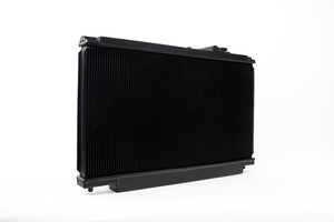 CSF 93-98 Toyota MK4 Supra Radiator - Black Finish 2882B