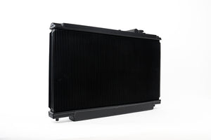 CSF 93-98 Toyota MK4 Supra Radiator - Black Finish