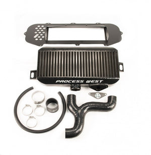 Process West Black Top Mount Intercooler Kit MY01-MY02 WRX/STI