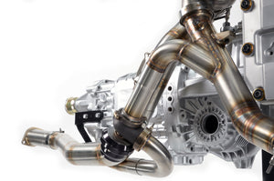 RCM Motorsport V-Band Rotated Turbo Pipework Kit-Garrett Turbo Fitment-2001-2007 Impreza