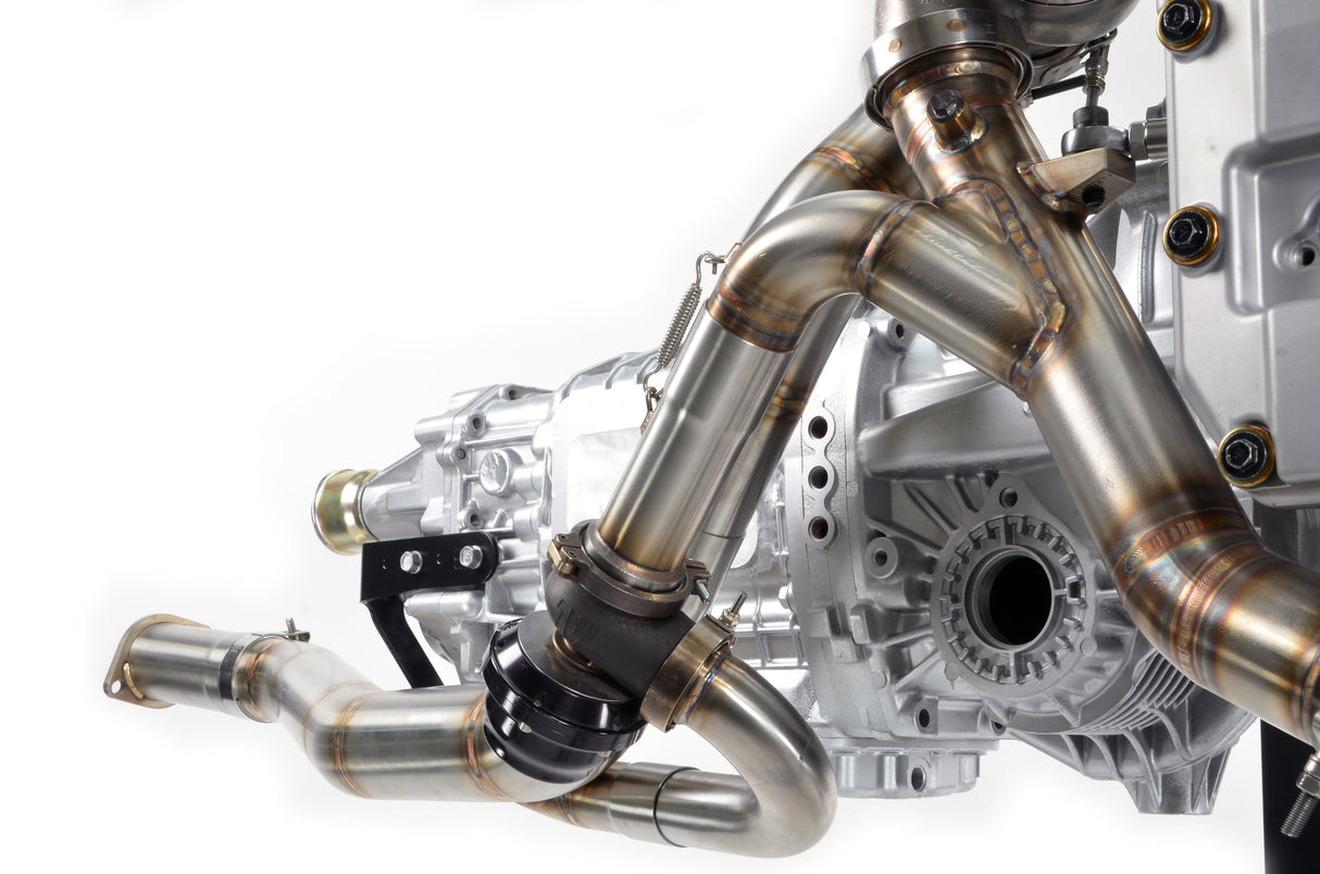 RCM Motorsport V-Band Rotated Turbo Pipework Kit-Precision Turbo Fitment-1992-2000 Impreza