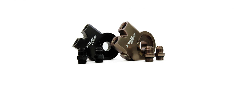 Fuji Racing Ölkühler Adapterplatte