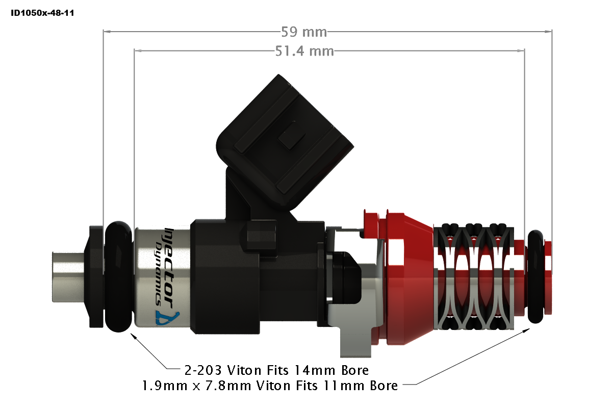 RCM 1050cc Uprated Injector Kit GDA/B/GG