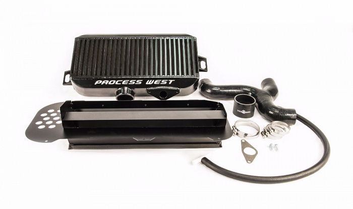 Process West Black Top Mount Intercooler Kit Subaru Forester XT MY04-07