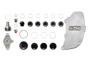 RCM 13 Piece Silver Billet Block Blanking Kit