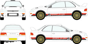 RCM Motorsport Side Decal Kit