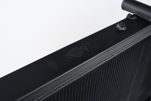 CSF 93-98 Toyota MK4 Supra Radiator - Black Finish 2882B