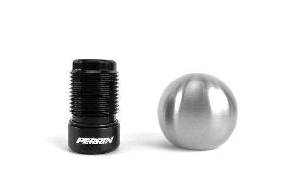 Perrin 2022 BRZ/GR86 Manual Brushed 2.0in Stainless Steel Shift Knob Ball