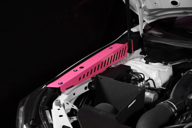 Perrin 22-23 Subaru WRX Fender Shroud Set - Hyper Pink