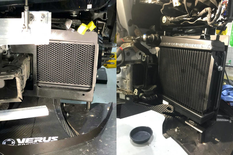 CSF 20+ Toyota GR Supra High-Performance Auxiliary Radiator, Fits Both L&R Two Required 8179