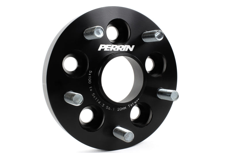 Perrin Wheel Adapter 20mm Bolt-On Type 5x100 to 5x114.3 w/ 56mm Hub (Set of 2)