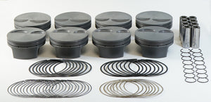 Mahle MS Piston Set LS7 430cid 4.135in Bore 4.000in Stroke 6.067in Rod .927in Pin -2.5cc 11.8 CR 930221535