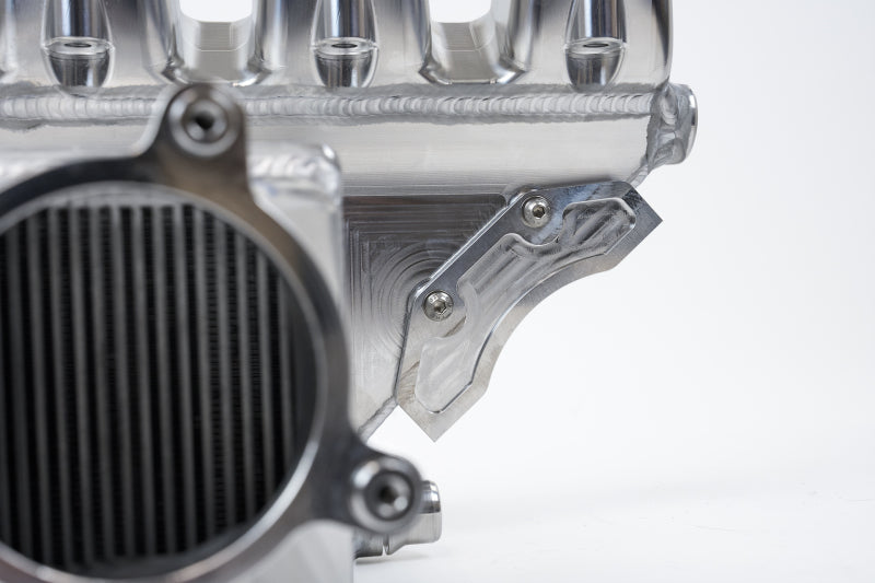 CSF BMW M2/M3/M4 S58 Comp &amp; Non-Comp (G8X) Charge-Air Cooler Manifold - Thermal Dispersion Black 8233B