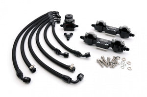 RCM Side Feed Parallel Billet Fuel Rail Kit V5 - V6