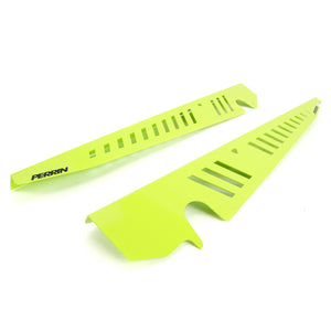 Perrin 2015+ Subaru WRX/STI Fender Shroud Set - Neon Yellow