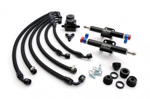 RCM V3/4 TOP FEED FUEL RAIL CONVERSION KIT / ROTATED TURBO