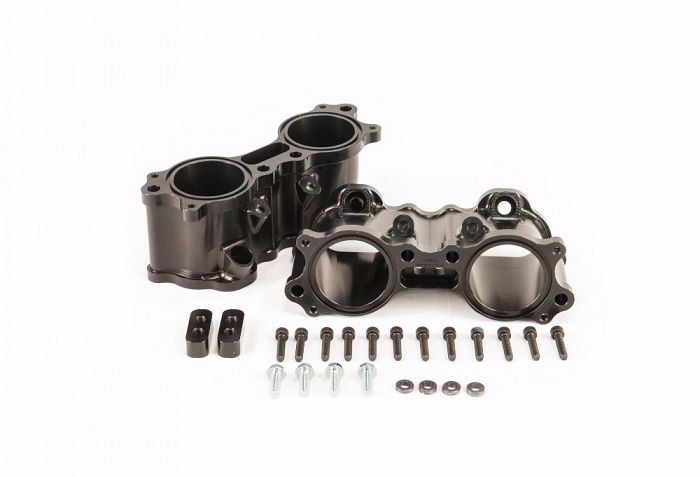 Process West Black Billet Tumbler Generator Valve (TGV) Delete Kit 2001-2007 WRX/STI & 08+STI